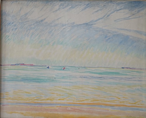 The sea at Oléron, 1909 - Leopold Survage (1879-1968)
