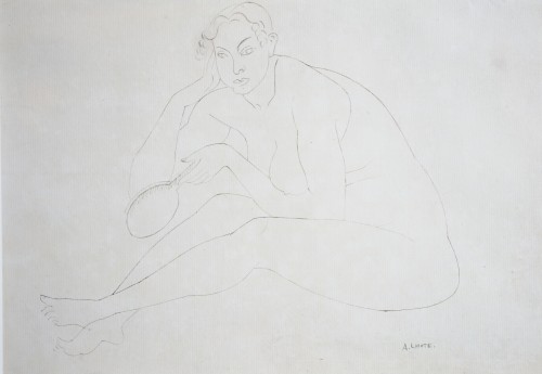 Femme au miroir, 1918 - André Lhote (Francais 1885-1962)