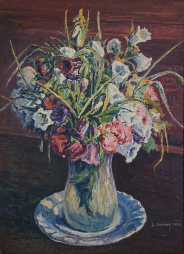 Bouquet de fleurs, Gustave Cariot, 1929