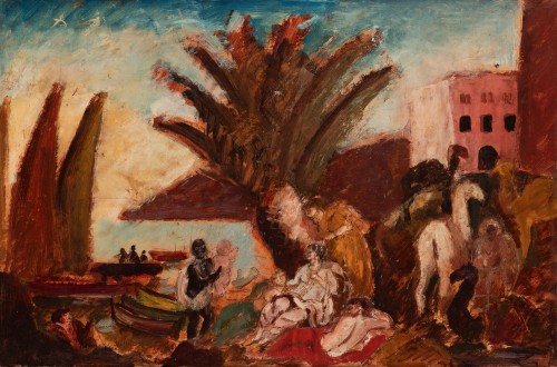 Charles Dufresne (1876-1938) - Halte en Egypte