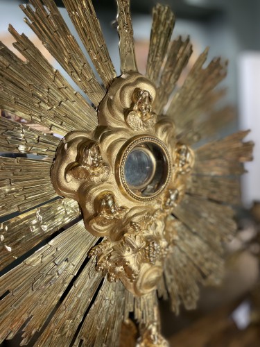 Antiquités - Spectacular Vermeil Monstrance - 1837 to 1846