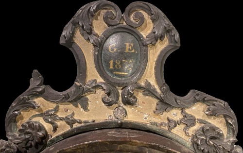 Niche oratoire à la gloire de Sainte Thérèse d'Avila datée de 1837 - Art sacré, objets religieux Style Louis-Philippe