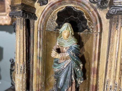 Oratory Niche To The Glory Of Saint Teresa Of Avila dated 1837 - 