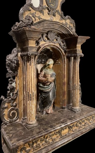 Louis-Philippe - Oratory Niche To The Glory Of Saint Teresa Of Avila dated 1837