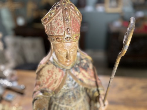 Saint Louis Of Anjou - 16th Century - Religious Antiques Style Renaissance