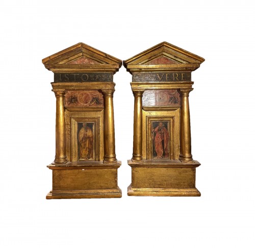 Pair Of Italian Altarpieces - Around 1500