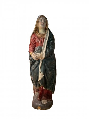 Grande Vierge de calvaire du XVIIe siècle