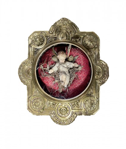 Reliquary Frame With Child - Eighteenth