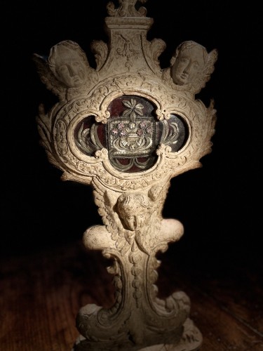 Religious Antiques  - Monstrance Reliquary Of Saint Severin - Eighteenth