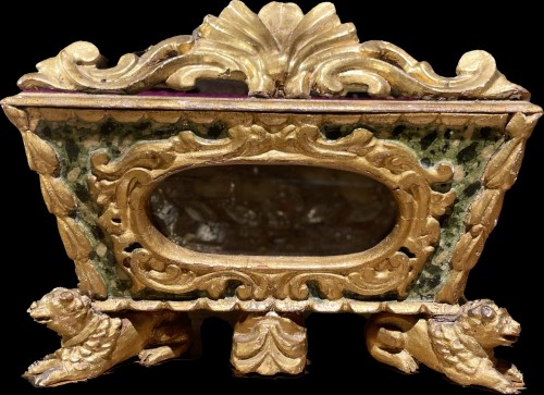 Antiquités - Saint Pacifique -Venetian Reliquary Hunting 18th century