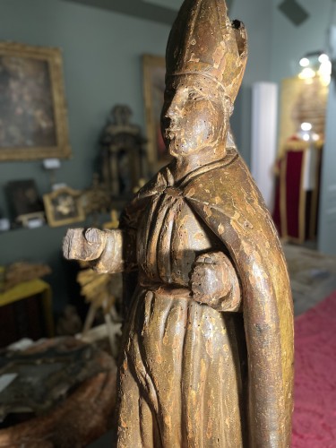 17th century - Holy Bishop From The 17th Century