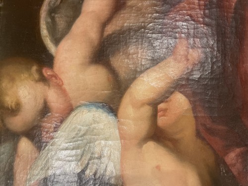  - Vierge aux sept vertus - Giovanni Francesco Grimaldi dit Le Bolognèse ( 1606-1680)