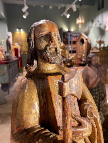 Saint Mathias l'Apôtre - XVIIIe - Art sacré, objets religieux Style 