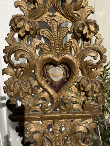Monstrance reliquaire de Saint Victorien - XVIIIe - Religious Antiques Style French Regence