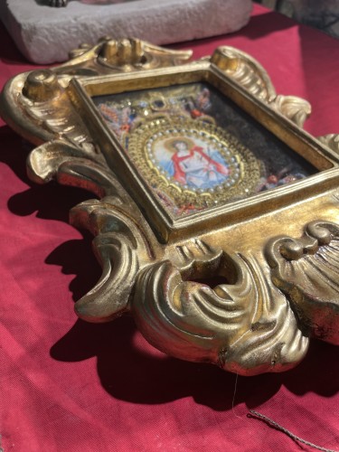  The Reed Of Saint Prosper, Reliquary Frame Circa 1800 - 