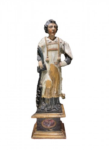 Relique statuaire de Saint Laurent de Rome - XVIIe