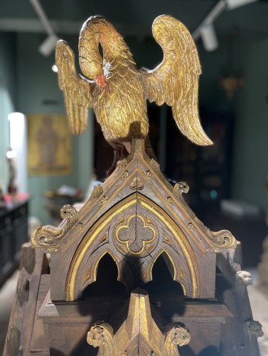 Antiquités - Feeder Pelican Early 17th Century