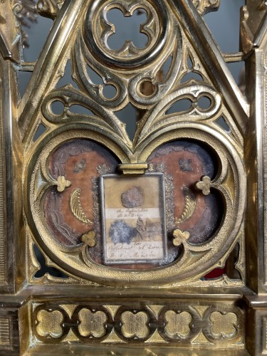 19th century - Reliquary Of The Passion And The Virgin - Nineteenth