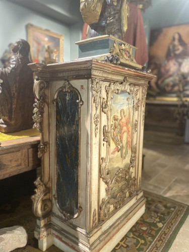 Woodwork Buffet With Arms Of Clement XIII - Circa 1760 - Louis XV