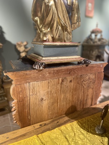 Antiquités - Woodwork Buffet With Arms Of Clement XIII - Circa 1760
