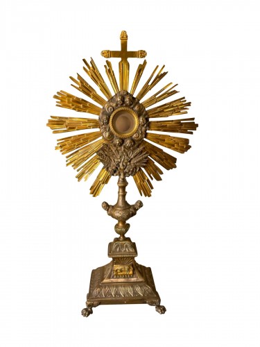 19th centuryGilt Bronze  Monstrance