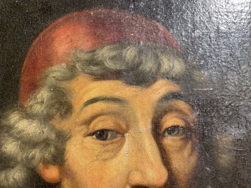 Portrait du cardinal Alphonse du Plessis de Richelieu - XVIIe - Le jardin des Moines