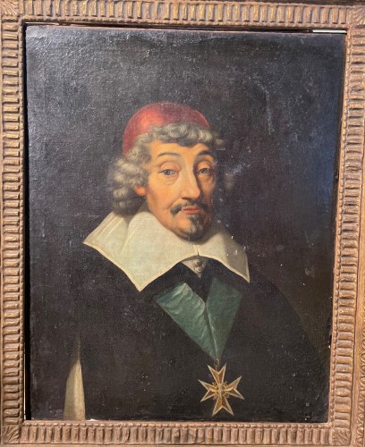 Louis XIII - Portrait du cardinal Alphonse du Plessis de Richelieu - XVIIe