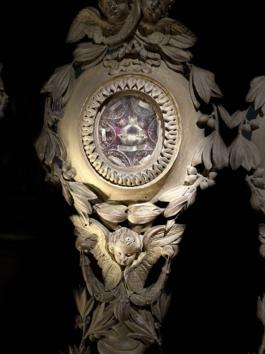 Suite de quatre remarquables monstrances reliquaires - Ccrca 1700 - Le jardin des Moines
