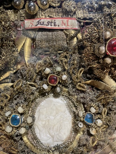 A Late 17th Century Spectacular Monstrance Reliquary For Martyrs  - 