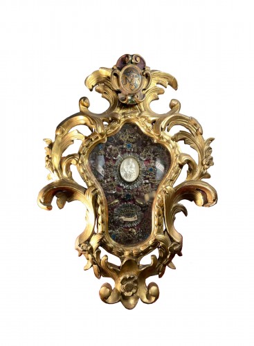 Italian Reliquary Of The True Cross – 18th Century