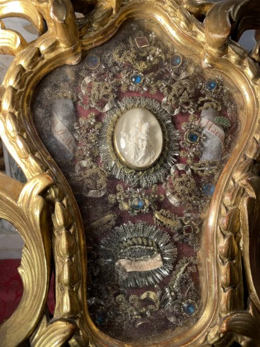 18th century - Italian Reliquary Of The True Cross – 18th Century