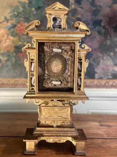 Grand reliquaire de Sainte Euphémie, fin XVIe siècle - Art sacré, objets religieux Style Renaissance