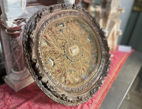 Religious Antiques  - Large Reliquary Of The Child – 17th Century