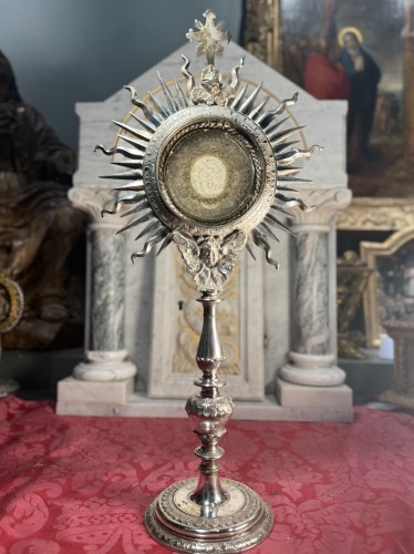 Reliquary Monstrance Of Saint Marcellin , Germany  17th Century - 