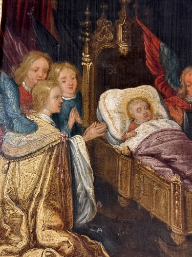 La Nativité - école flamande du XVIIe siècle - 