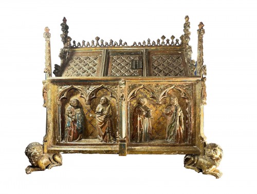 Remarkable Hunting Reliquary - 15th Century
