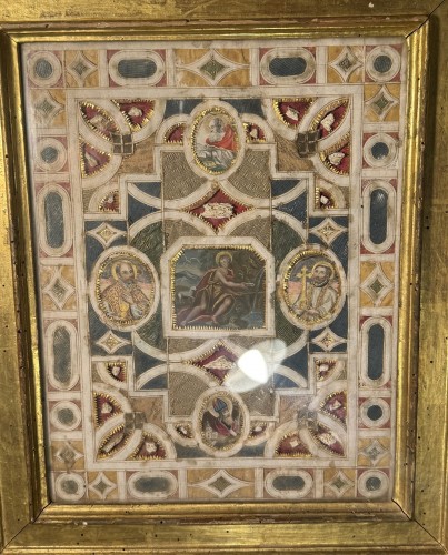 11th to 15th century - Important Pair Of Altarpiece Reliquaries – 16th Century