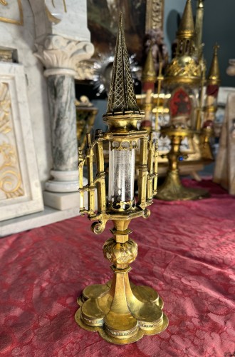 <= 16th century - Monstrance Reliquary Bulb  circa 1500