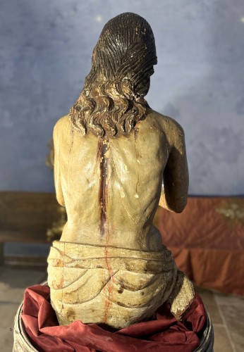 Religious Antiques  - Great Christ In Bonds, Italy ealy 16th Century