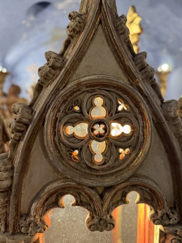 Important Pair Of Neo-gothic Reliquaries, France 19th Century  - 