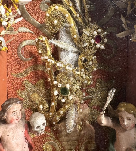 Reliquaire diorama Italien du XVIIIe siècle - 