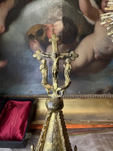  - Monstrance reliquaire Haute époque début XVIe
