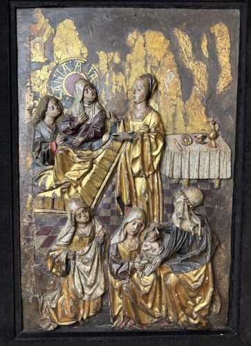 Nativity Of The Virgin Circa 1470/80   - Sculpture Style Renaissance