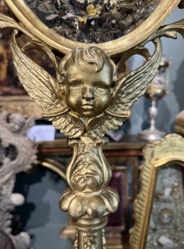 Imposing Reliquary Monstrance Of Saint Octavius Circa 1800 - 