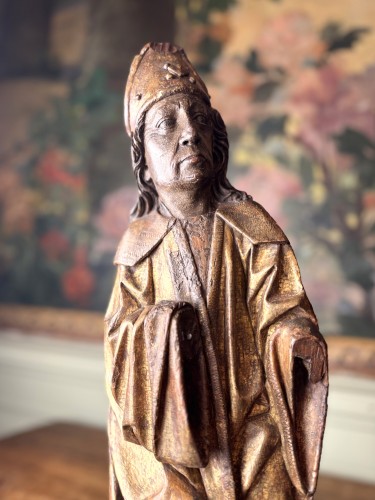 XVIIIe siècle - Saint Évêque Allemagne circa 1500-1525