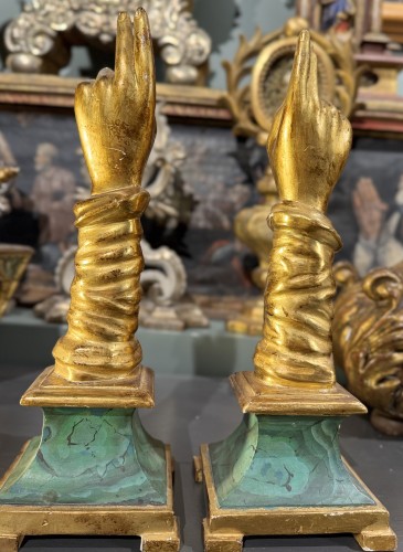 Pair Of 18th Century Reliquary Arms - 
