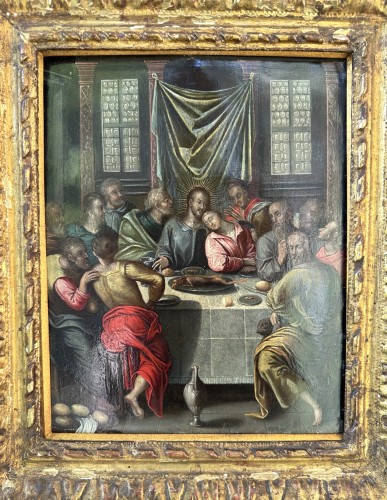 The Last Supper - Germany 17th century - Paintings & Drawings Style 