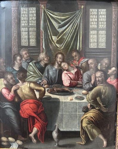 Paintings & Drawings  - The Last Supper - Germany 17th century