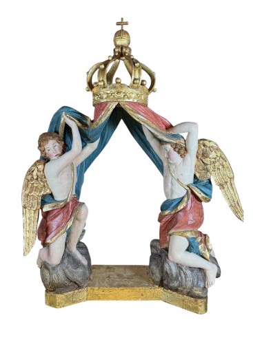 Tabernacle Canopy With Angels – 18th Century