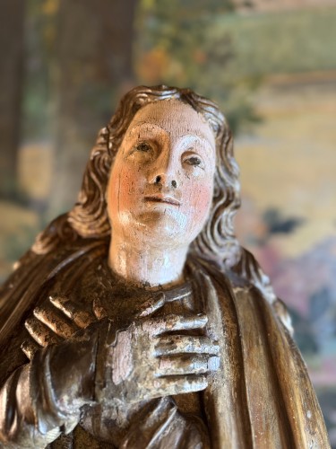 Saint Jean au Calvaire fin XVIe - Sculpture Style 